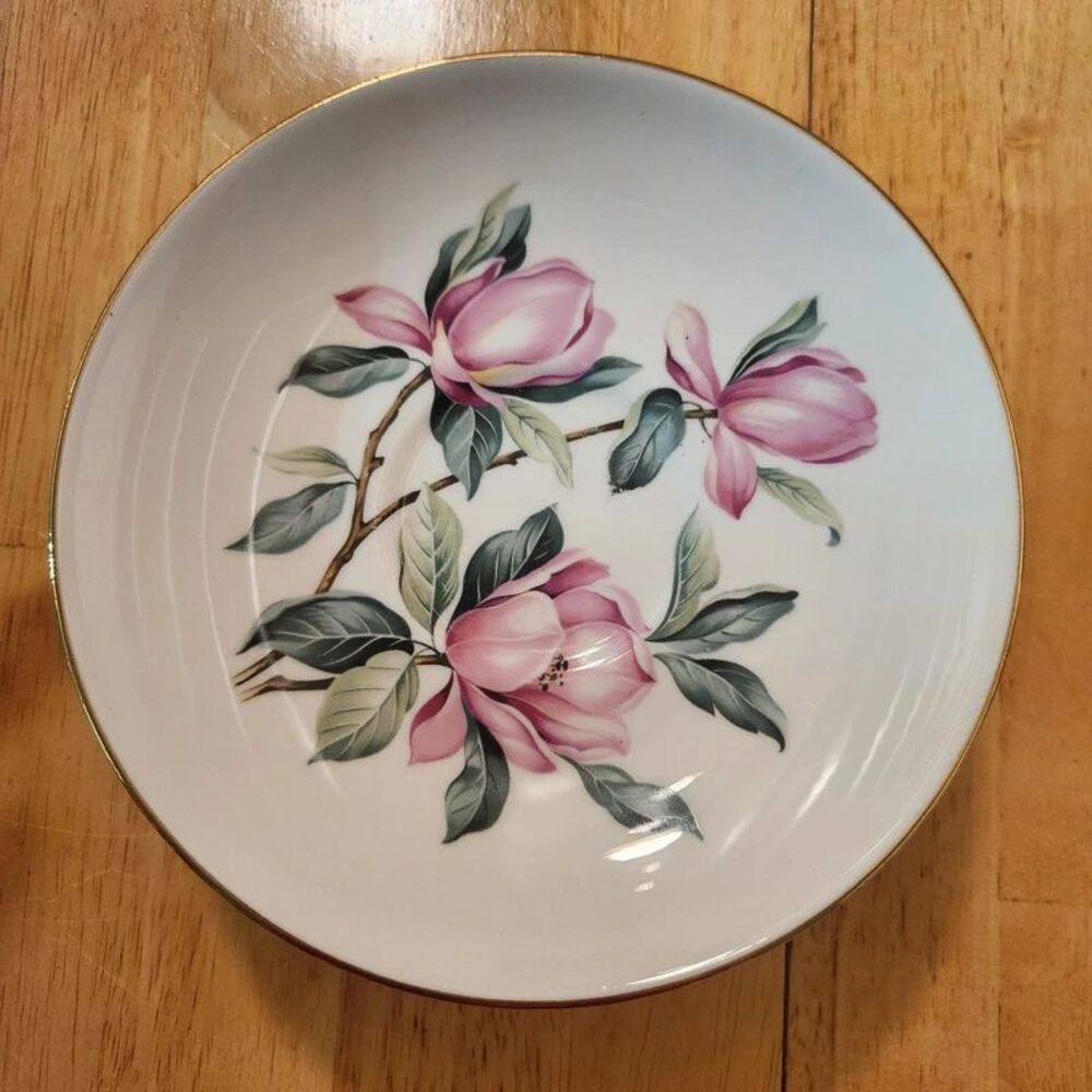 1950s China Homer Laughlin Magnolia 10 DOLLARS EACH
